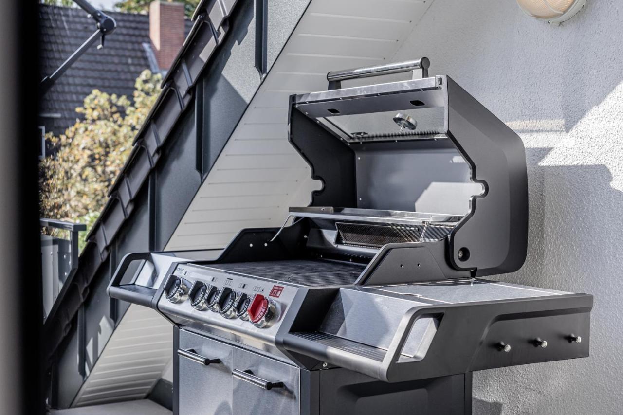 Gütersloh Gt-City Suite 01 I Gasgrill I Smart-Tv I Balkon מראה חיצוני תמונה