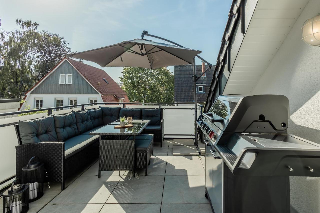 Gütersloh Gt-City Suite 01 I Gasgrill I Smart-Tv I Balkon מראה חיצוני תמונה